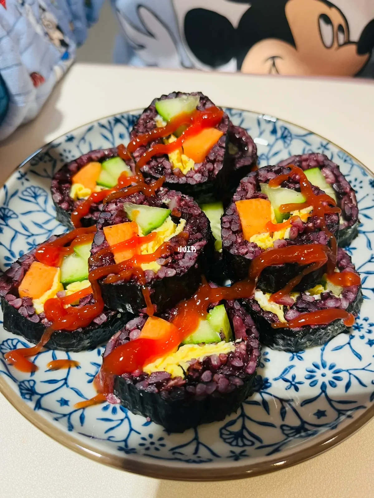 多层寿司卷的健康饮食选择
